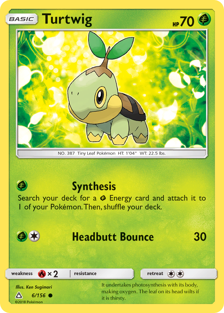Ultra Prism Turtwig #6/156